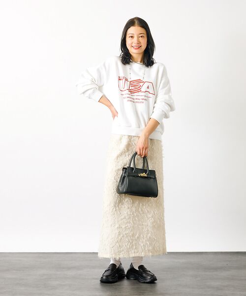 Rouge vif la cle / ルージュ・ヴィフ ラクレ スウェット | 【JHANKSON x Le Mélange】グラフィックトレーナー / クルー | 詳細2