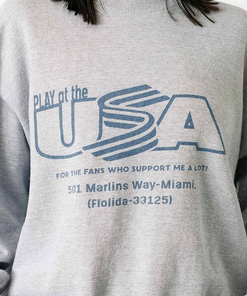 Rouge vif la cle / ルージュ・ヴィフ ラクレ スウェット | 【JHANKSON x Le Mélange】グラフィックトレーナー / クルー | 詳細23