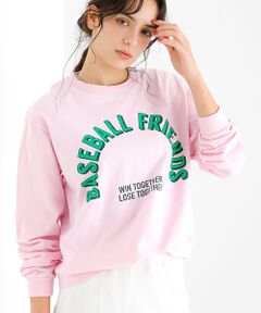 Rouge vif la cle / ルージュ・ヴィフ ラクレ Tシャツ | 【JHANKSON x Le Mélange】ロゴ ロンT / プリント 長袖T