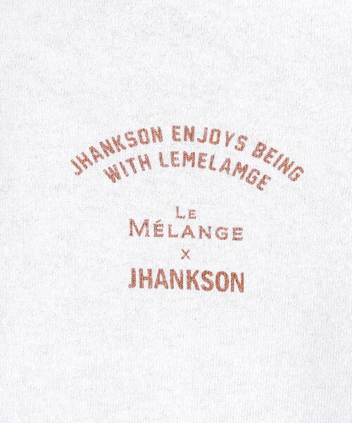 Rouge vif la cle / ルージュ・ヴィフ ラクレ Tシャツ | 【JHANKSON x Le Mélange】ロゴ ロンT / プリント 長袖T | 詳細5
