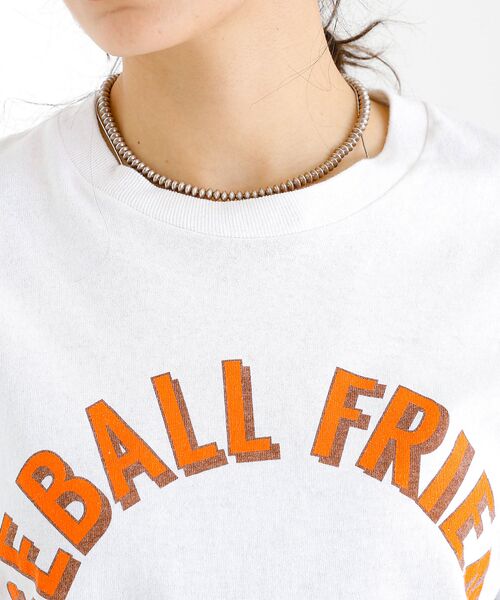 Rouge vif la cle / ルージュ・ヴィフ ラクレ Tシャツ | 【JHANKSON x Le Mélange】ロゴ ロンT / プリント 長袖T | 詳細6