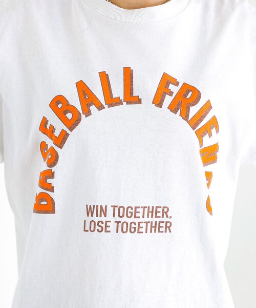 Rouge vif la cle / ルージュ・ヴィフ ラクレ Tシャツ | 【JHANKSON x Le Mélange】ロゴ ロンT / プリント 長袖T | 詳細8