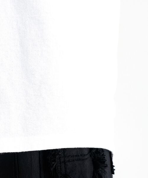 Rouge vif la cle / ルージュ・ヴィフ ラクレ Tシャツ | 【JHANKSON x Le Mélange】ロゴ ロンT / プリント 長袖T | 詳細9