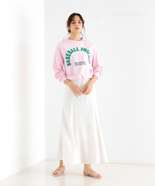 Rouge vif la cle / ルージュ・ヴィフ ラクレ Tシャツ | 【JHANKSON x Le Mélange】ロゴ ロンT / プリント 長袖T | 詳細15