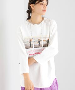 Rouge vif la cle / ルージュ・ヴィフ ラクレ Tシャツ | 【JHANKSON x Le Mélange】フォトプリント ロンT / 長袖T
