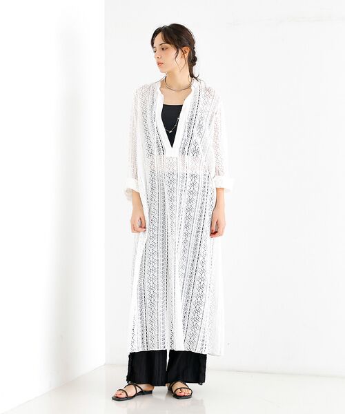 Rouge vif la cle / ルージュ・ヴィフ ラクレ ワンピース | 【Le Melange/ル・メランジュ】レースマキシドレス【WEB限定】 | 詳細1