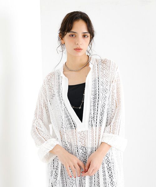 Rouge vif la cle / ルージュ・ヴィフ ラクレ ワンピース | 【Le Melange/ル・メランジュ】レースマキシドレス【WEB限定】 | 詳細2