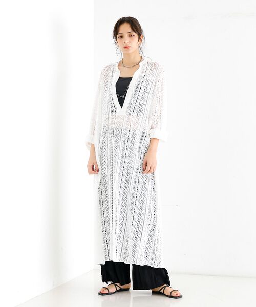 Rouge vif la cle / ルージュ・ヴィフ ラクレ ワンピース | 【Le Melange/ル・メランジュ】レースマキシドレス【WEB限定】 | 詳細8