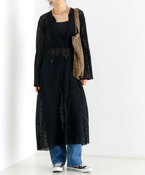 Rouge vif la cle/ルージュ・ヴィフ ラクレ 【Le Melange/ル・メランジュ】レースマキシドレス【WEB限定】 ブラック F Rouge vif la cle/ルージュ・ヴィフ ラクレ 【Le Melange/ル・メランジュ】レースマキシドレス【WEB限定】 ブラック F