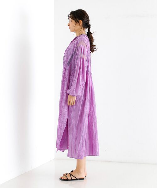 Rouge vif la cle / ルージュ・ヴィフ ラクレ ワンピース | 【Le Melange/ル・メランジュ】カットドビースドレス / スキッパーワン | 詳細10