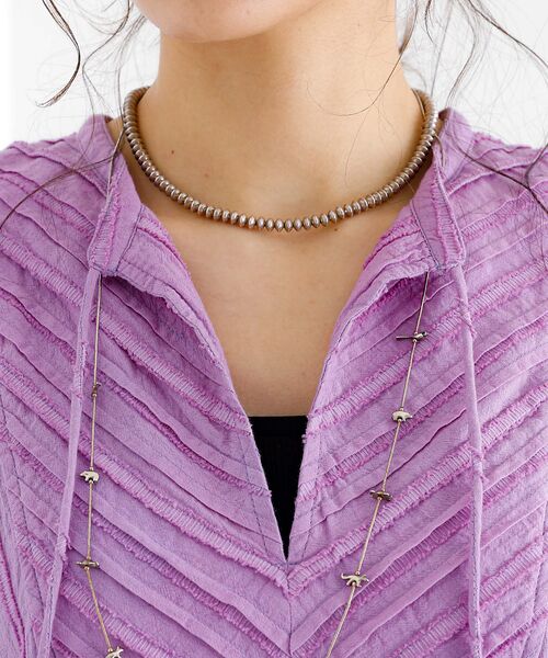 Rouge vif la cle / ルージュ・ヴィフ ラクレ ワンピース | 【Le Melange/ル・メランジュ】カットドビースドレス / スキッパーワン | 詳細12