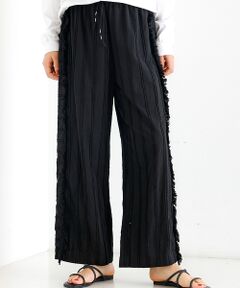 Rouge vif la cle / ルージュ・ヴィフ ラクレ パンツ | 【Le Melange/ル・メランジュ】カットドビー イージーパンツ / フリン