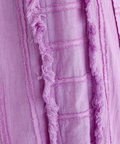 Rouge vif la cle / ルージュ・ヴィフ ラクレ パンツ | 【Le Melange/ル・メランジュ】カットドビー イージーパンツ / フリン | 詳細15