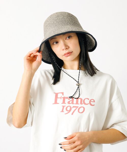 Rouge vif la cle / ルージュ・ヴィフ ラクレ ハット | 【Ruben/ルーベン】パイピングラインハット【WEB限定】 | 詳細1