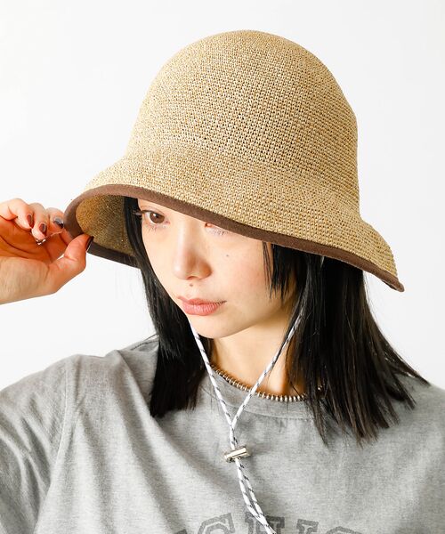 Rouge vif la cle / ルージュ・ヴィフ ラクレ ハット | 【Ruben/ルーベン】パイピングラインハット【WEB限定】 | 詳細12