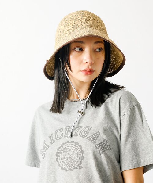 Rouge vif la cle / ルージュ・ヴィフ ラクレ ハット | 【Ruben/ルーベン】パイピングラインハット【WEB限定】 | 詳細13