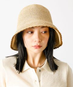 Rouge vif la cle / ルージュ・ヴィフ ラクレ ハット | 【Ruben/ルーベン】ウェーブカギアミハット【WEB限定】