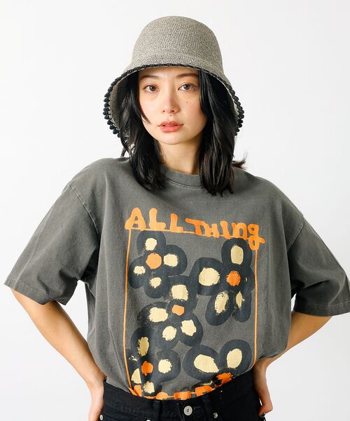 Rouge vif la cle / ルージュ・ヴィフ ラクレ ハット | 【Ruben/ルーベン】ウェーブカギアミハット【WEB限定】 | 詳細1