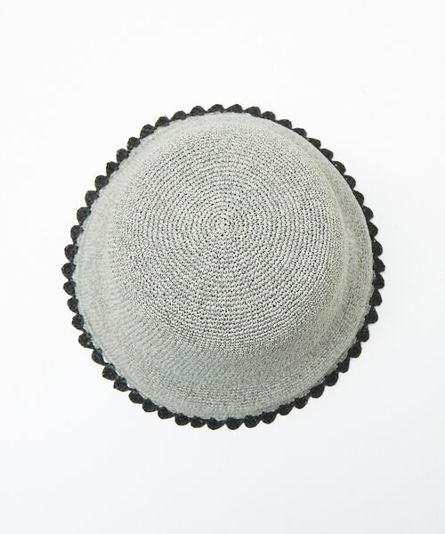 Rouge vif la cle / ルージュ・ヴィフ ラクレ ハット | 【Ruben/ルーベン】ウェーブカギアミハット【WEB限定】 | 詳細4