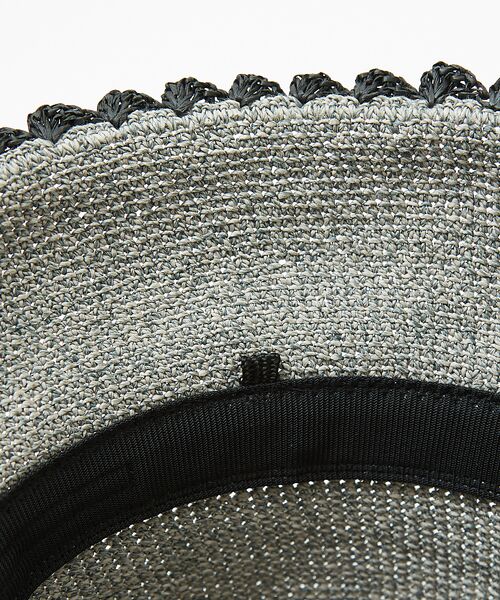 Rouge vif la cle / ルージュ・ヴィフ ラクレ ハット | 【Ruben/ルーベン】ウェーブカギアミハット【WEB限定】 | 詳細6