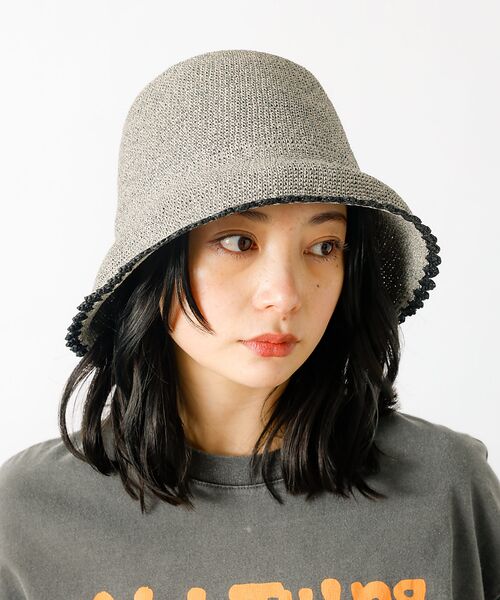 Rouge vif la cle / ルージュ・ヴィフ ラクレ ハット | 【Ruben/ルーベン】ウェーブカギアミハット【WEB限定】 | 詳細8