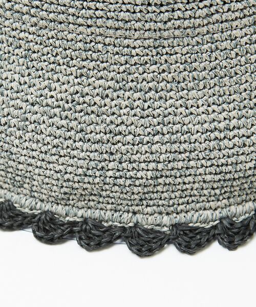 Rouge vif la cle / ルージュ・ヴィフ ラクレ ハット | 【Ruben/ルーベン】ウェーブカギアミハット【WEB限定】 | 詳細9