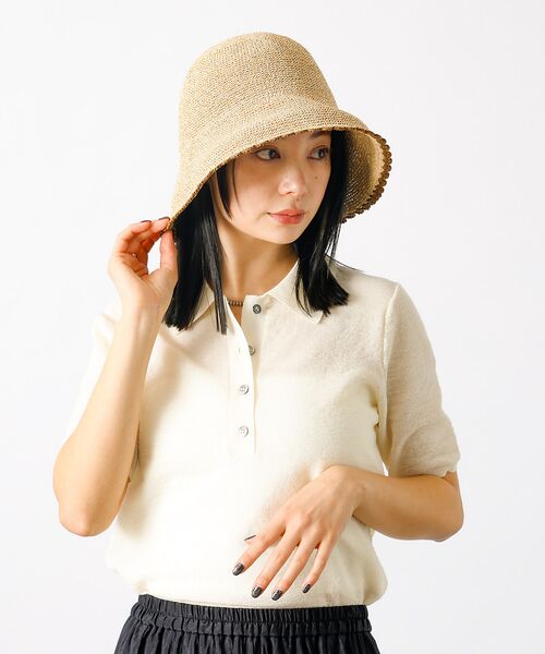 Rouge vif la cle / ルージュ・ヴィフ ラクレ ハット | 【Ruben/ルーベン】ウェーブカギアミハット【WEB限定】 | 詳細10