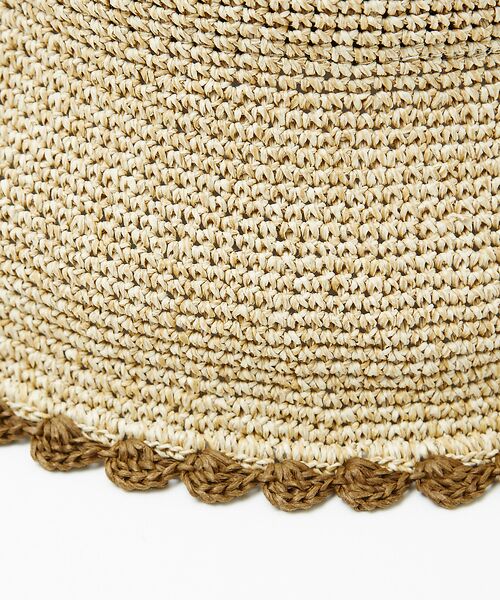 Rouge vif la cle / ルージュ・ヴィフ ラクレ ハット | 【Ruben/ルーベン】ウェーブカギアミハット【WEB限定】 | 詳細14