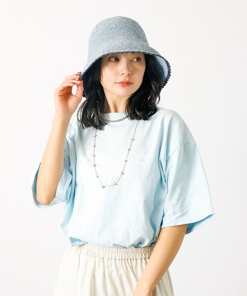 Rouge vif la cle / ルージュ・ヴィフ ラクレ ハット | 【Ruben/ルーベン】ウェーブカギアミハット【WEB限定】 | 詳細15