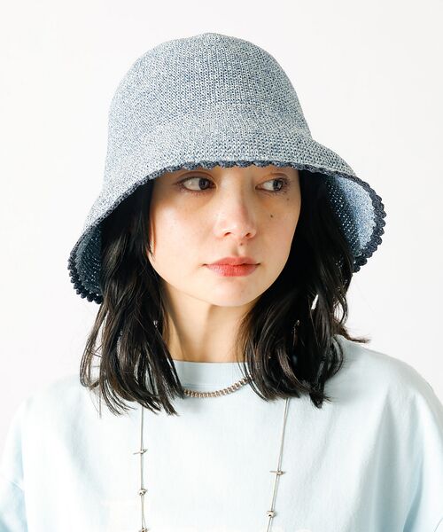 Rouge vif la cle / ルージュ・ヴィフ ラクレ ハット | 【Ruben/ルーベン】ウェーブカギアミハット【WEB限定】 | 詳細18