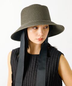 Rouge vif la cle / ルージュ・ヴィフ ラクレ ハット | 【Ruben/ルーベン】リボン付き麦わらハット【WEB限定】