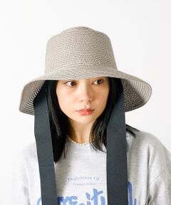 Rouge vif la cle / ルージュ・ヴィフ ラクレ ハット | 【Ruben/ルーベン】リボン付き麦わらハット【WEB限定】