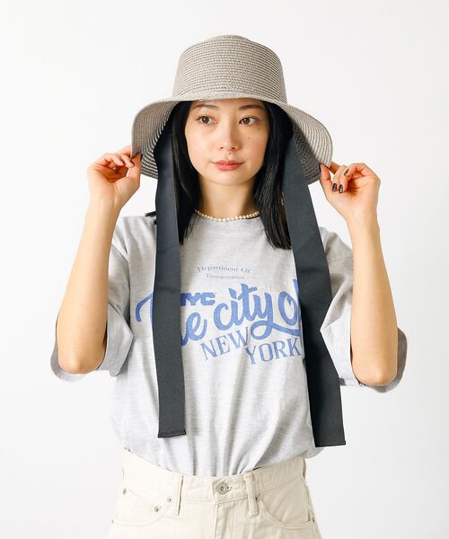 Rouge vif la cle / ルージュ・ヴィフ ラクレ ハット | 【Ruben/ルーベン】リボン付き麦わらハット【WEB限定】 | 詳細5