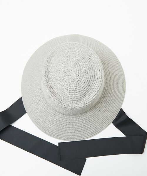 Rouge vif la cle / ルージュ・ヴィフ ラクレ ハット | 【Ruben/ルーベン】リボン付き麦わらハット【WEB限定】 | 詳細7