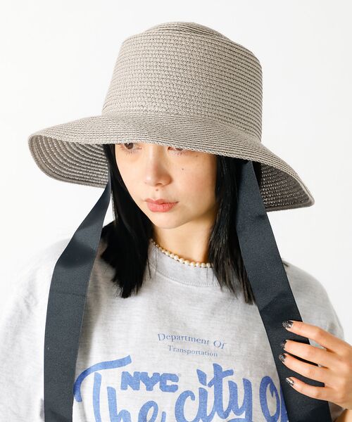 Rouge vif la cle / ルージュ・ヴィフ ラクレ ハット | 【Ruben/ルーベン】リボン付き麦わらハット【WEB限定】 | 詳細13