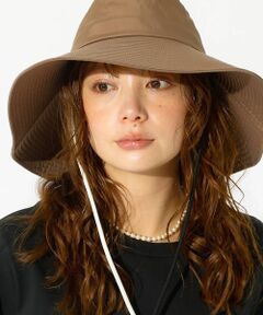 Rouge vif la cle / ルージュ・ヴィフ ラクレ ハット | 【Ruben/ルーベン】ラスターワイドブリムハット（顎紐付き）【WEB限定】【予