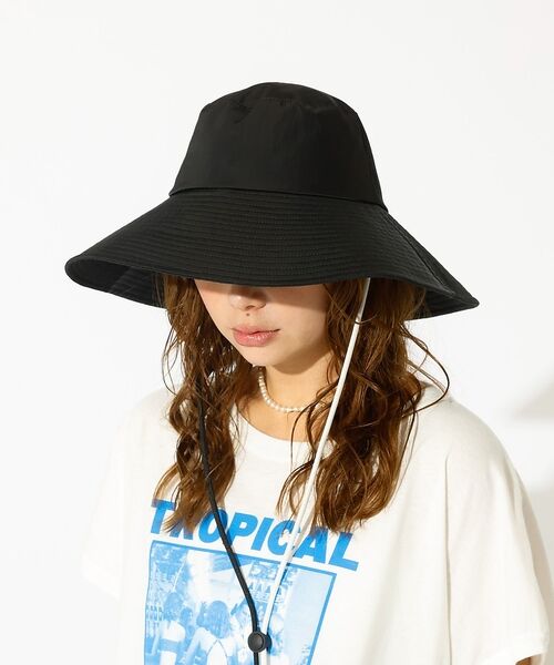 Rouge vif la cle / ルージュ・ヴィフ ラクレ ハット | 【Ruben/ルーベン】ラスターワイドブリムハット（顎紐付き）【WEB限定】【予 | 詳細18