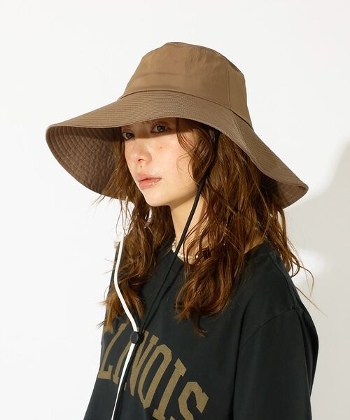 Rouge vif la cle / ルージュ・ヴィフ ラクレ ハット | 【Ruben/ルーベン】ラスターワイドブリムハット（顎紐付き）【WEB限定】【予 | 詳細19