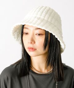 Rouge vif la cle / ルージュ・ヴィフ ラクレ ハット | 【Ruben/ルーベン】ストライプシュリングハット【WEB限定】