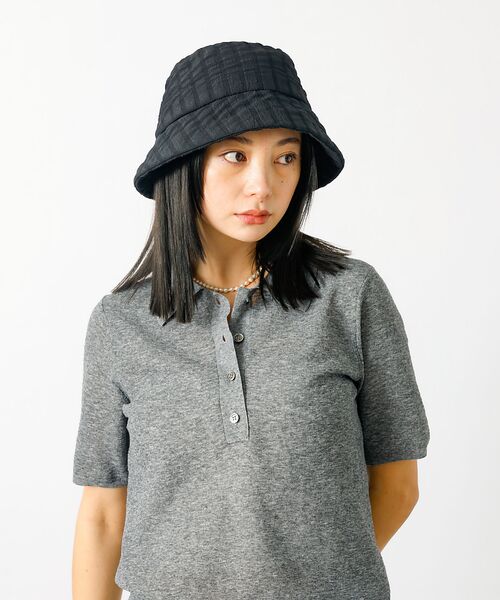 Rouge vif la cle / ルージュ・ヴィフ ラクレ ハット | 【Ruben/ルーベン】ストライプシュリングハット【WEB限定】 | 詳細1