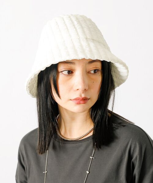 Rouge vif la cle / ルージュ・ヴィフ ラクレ ハット | 【Ruben/ルーベン】ストライプシュリングハット【WEB限定】 | 詳細6