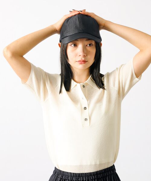 Rouge vif la cle / ルージュ・ヴィフ ラクレ ハット | 【Ruben/ルーベン】シルキーキャップ【WEB限定】 | 詳細1