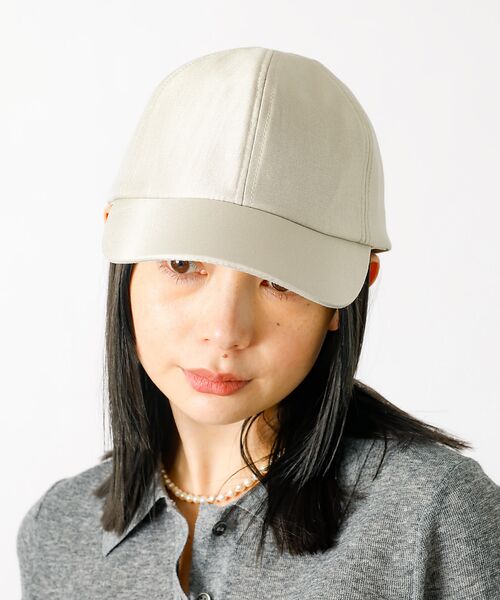 Rouge vif la cle/ルージュ・ヴィフ ラクレ 【Ruben/ルーベン】シルキーキャップ【WEB限定】 ベージュ F Rouge vif la cle/ルージュ・ヴィフ ラクレ 【Ruben/ルーベン】シルキーキャップ【WEB限定】 ベージュ F