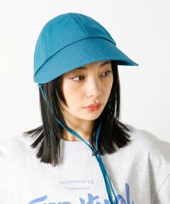 Rouge vif la cle / ルージュ・ヴィフ ラクレ ハット | 【Ruben/ルーベン】リネンデイリーキャップ（顎紐付き）【WEB限定】