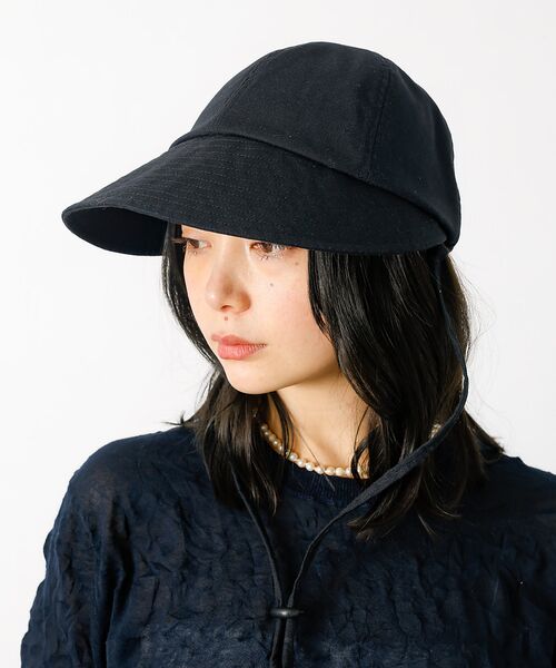 Rouge vif la cle / ルージュ・ヴィフ ラクレ ハット | 【Ruben/ルーベン】リネンデイリーキャップ（顎紐付き）【WEB限定】 | 詳細11