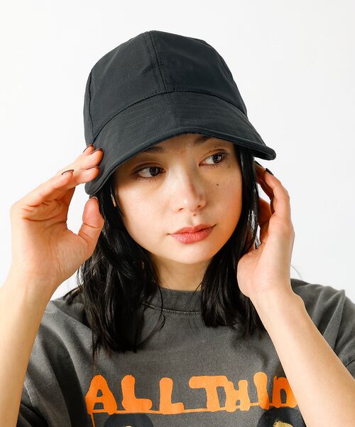 Rouge vif la cle / ルージュ・ヴィフ ラクレ ハット | 【Ruben/ルーベン】フェイクナイロンデイリーキャップ（つば深め）【WEB限定 | 詳細11