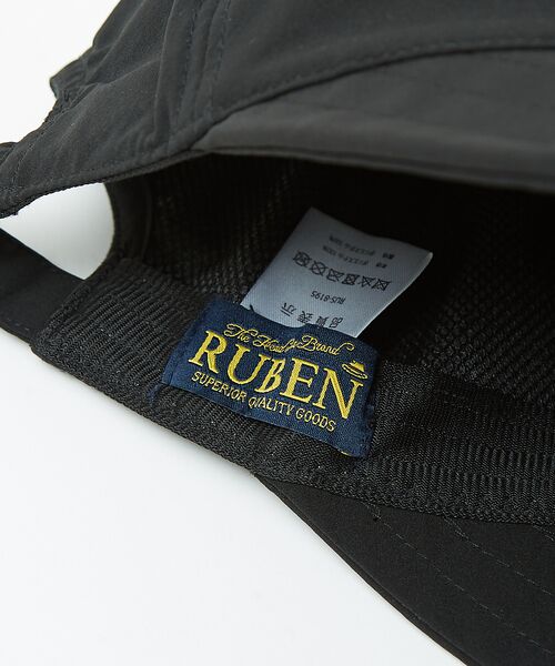 Rouge vif la cle / ルージュ・ヴィフ ラクレ ハット | 【Ruben/ルーベン】フェイクナイロンデイリーキャップ（つば深め）【WEB限定 | 詳細8