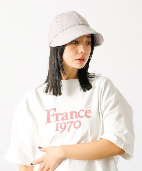 Rouge vif la cle / ルージュ・ヴィフ ラクレ ハット | 【Ruben/ルーベン】フェイクナイロンデイリーキャップ（つば深め）【WEB限定 | 詳細17