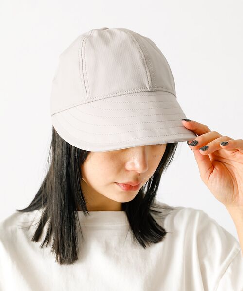 Rouge vif la cle / ルージュ・ヴィフ ラクレ ハット | 【Ruben/ルーベン】フェイクナイロンデイリーキャップ（つば深め）【WEB限定 | 詳細18