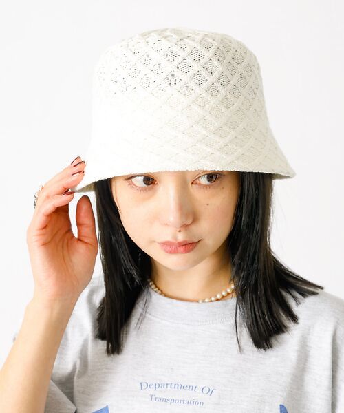 Rouge vif la cle / ルージュ・ヴィフ ラクレ ハット | 【Ruben/ルーベン】コットンクロスサーモハット【WEB限定】 | 詳細10